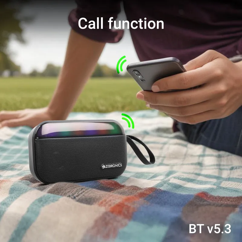 Zebronics Bluetooth Speaker RGB 8w County 7 view 4